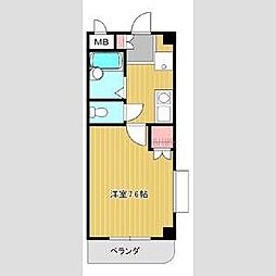 第二小島ビル 1LDKの間取図画像