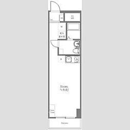 ライオンズマンション南大塚 ワンルームの間取図画像
