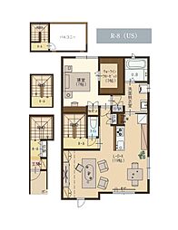 上越市御殿山町アパート 1LDKの間取図画像
