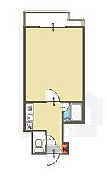 多田ビル 1Kの間取図画像