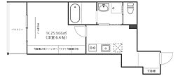 reve曙 1Kの間取図画像