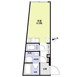 VISTA SHIN‐KOENJI.S ワンルームの間取図画像