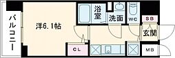 ベラジオレガシー葛野大路八条 1Kの間取図画像