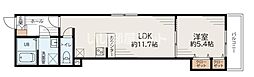 コネクトパーク上志津 1LDKの間取図画像