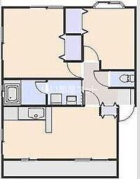 メゾン・シャンベール 2LDKの間取図画像