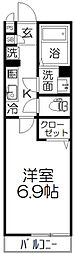 SoleiL.9 1Kの間取図画像