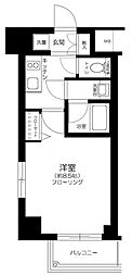 コンシェリア芝公園マスターズヴィラ 1Kの間取図画像