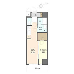 S-RESIDENCE豊田山之手alter(アルター) 内覧会:11月6日(金)、7 1LDKの間取図画像