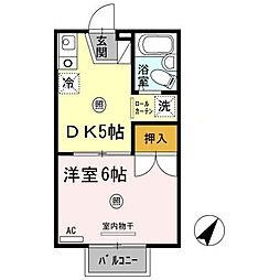 間取図画像 1DK
