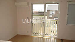 サンライズヒルズ　C棟 201 2階2DKのリビング/ダイニング