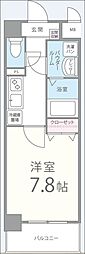 スペランツァ 1Kの間取図画像