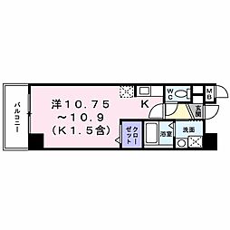 間取図画像 ワンルーム