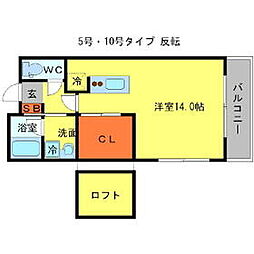 間取図画像 ワンルーム