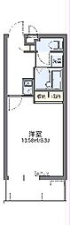 間取図画像 1K