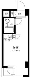 ライオンズプラザ新宿 3階ワンルームの間取り