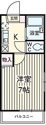間取図画像 1K