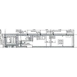 JR総武線 荻窪駅 徒歩9分の賃貸マンション 3階ワンルームの間取り