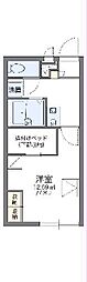 レオパレス展 1Kの間取図画像