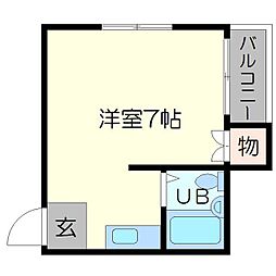 間取図画像 ワンルーム