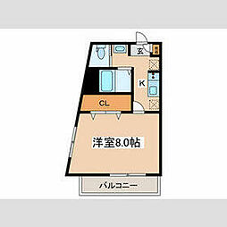 都営三田線 西高島平駅 徒歩10分の賃貸アパート 1階1Kの間取り