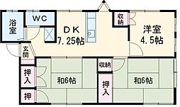 間取図画像 3DK