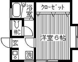 間取図画像 1K