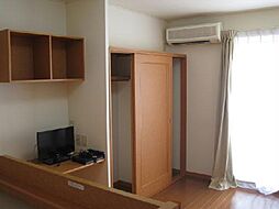 レオパレスアクシスII 104 1階1Kのリビング/ダイニング