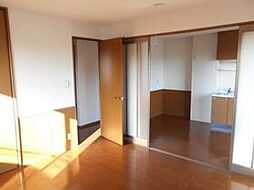 ラッキーハイツ　Ｄ 201 2階2DKのリビング/ダイニング