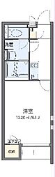 CLEINOラエスペーロ 1Kの間取図画像