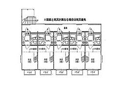 第八成和ハイツ 2階1Kの間取り