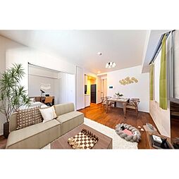 西武多摩湖線 八坂駅 徒歩8分の賃貸マンション 4階3LDKのリビング/ダイニング