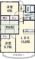 ライフ第5マンション大平台2階9.5万円