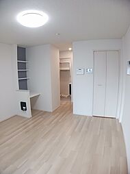 豊橋鉄道東田本線 競輪場前駅 徒歩4分の賃貸アパート 1階ワンルームのリビング/ダイニング