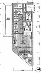 西武新宿線 都立家政駅 徒歩7分の賃貸マンション 3階1Kの間取り