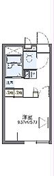 レオパレスＰＯＭＯＤＯＲＯII 205 2階1Kの間取り
