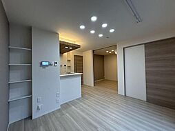 日暮里舎人ライナー 扇大橋駅 徒歩4分の賃貸アパート 1階2LDKのリビング/ダイニング