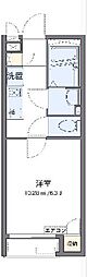 レオネクスト中野上鷺宮 1階1Kの間取り