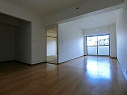 東急田園都市線 青葉台駅 徒歩8分の賃貸マンション 3階2LDKのリビング/ダイニング