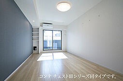 ヒカルサ甲府住吉　ノース 303 3階1Kのリビング/ダイニング