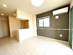 名鉄尾西線 日比野駅 徒歩30分の賃貸アパート 2階2LDKのリビング/ダイニング