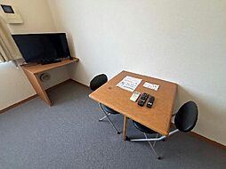レオパレスルミエール 206 2階1Kのリビング/ダイニング