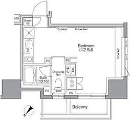 間取図画像 ワンルーム