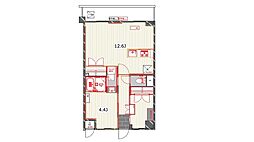 ザ・レジデンス横浜サウス 7階1SLDKの間取り