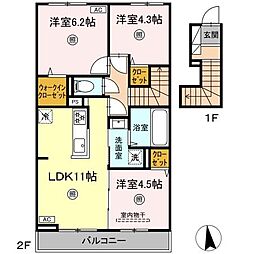 間取図画像 3LDK