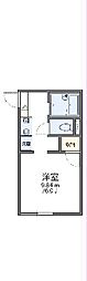 レオパレスＲ＆Ｓ 2階1Kの間取り