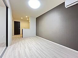 つくばエクスプレス つくば駅 3.7kmの賃貸アパート 2階1LDKのリビング/ダイニング