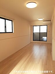 名鉄河和線 知多武豊駅 徒歩16分の賃貸アパート 2階2LDKのリビング/ダイニング