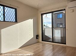 JR常磐線 北柏駅 徒歩17分の賃貸アパート 1階2LDKのリビング/ダイニング