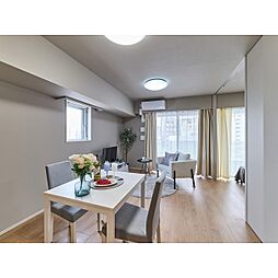 都営浅草線 蔵前駅 徒歩2分の賃貸マンション 9階1LDKのリビング/ダイニング