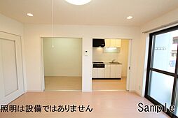 ザ・シーン杉山IV 102 1階1SKのリビング/ダイニング